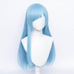 Anime Green Cosplay Wig, Halloween Role Play, Hair Replacement Wig for Adults, for Cos Party, Halloween, Christmas, Comic