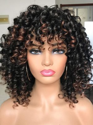 Film-free African short wig