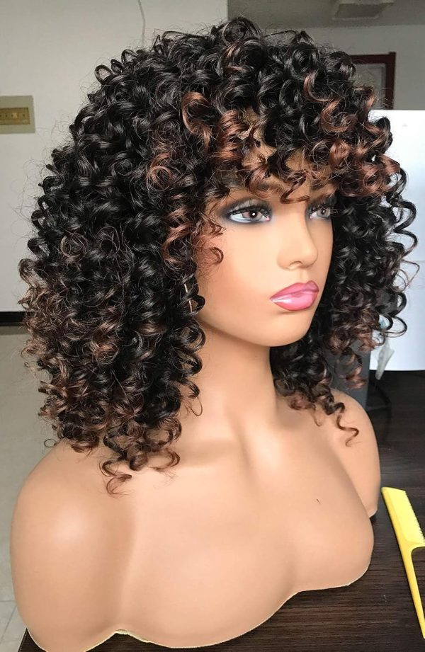 Film-free African short wig